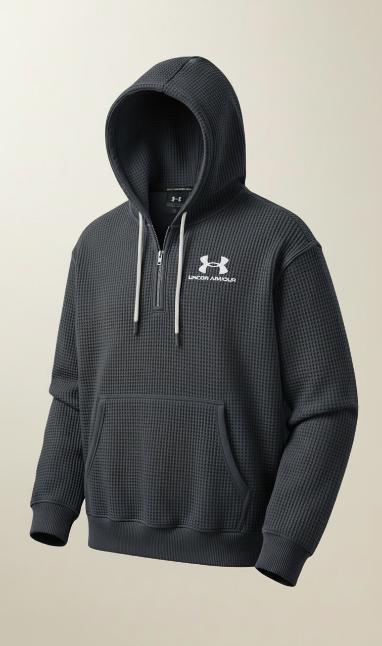 Unisex Waffle Knit Hoodie, Your Daily Must‑Have