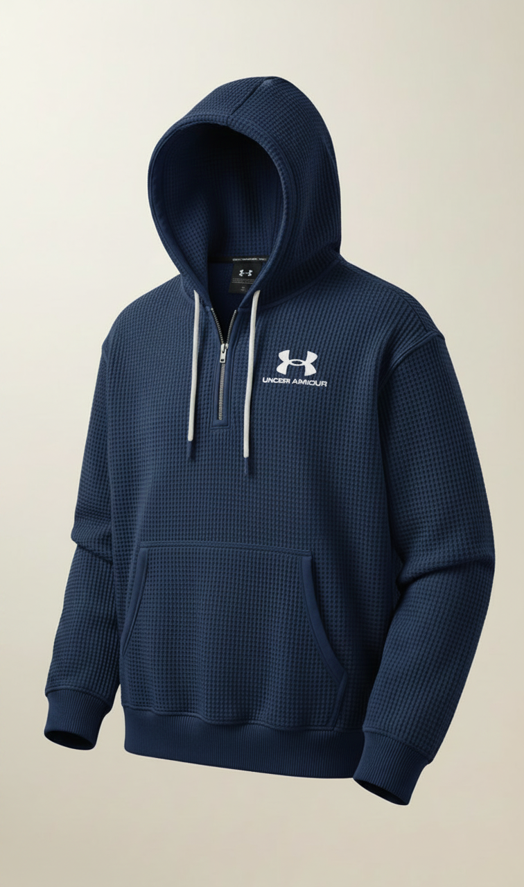 Unisex Waffle Knit Hoodie, Your Daily Must‑Have