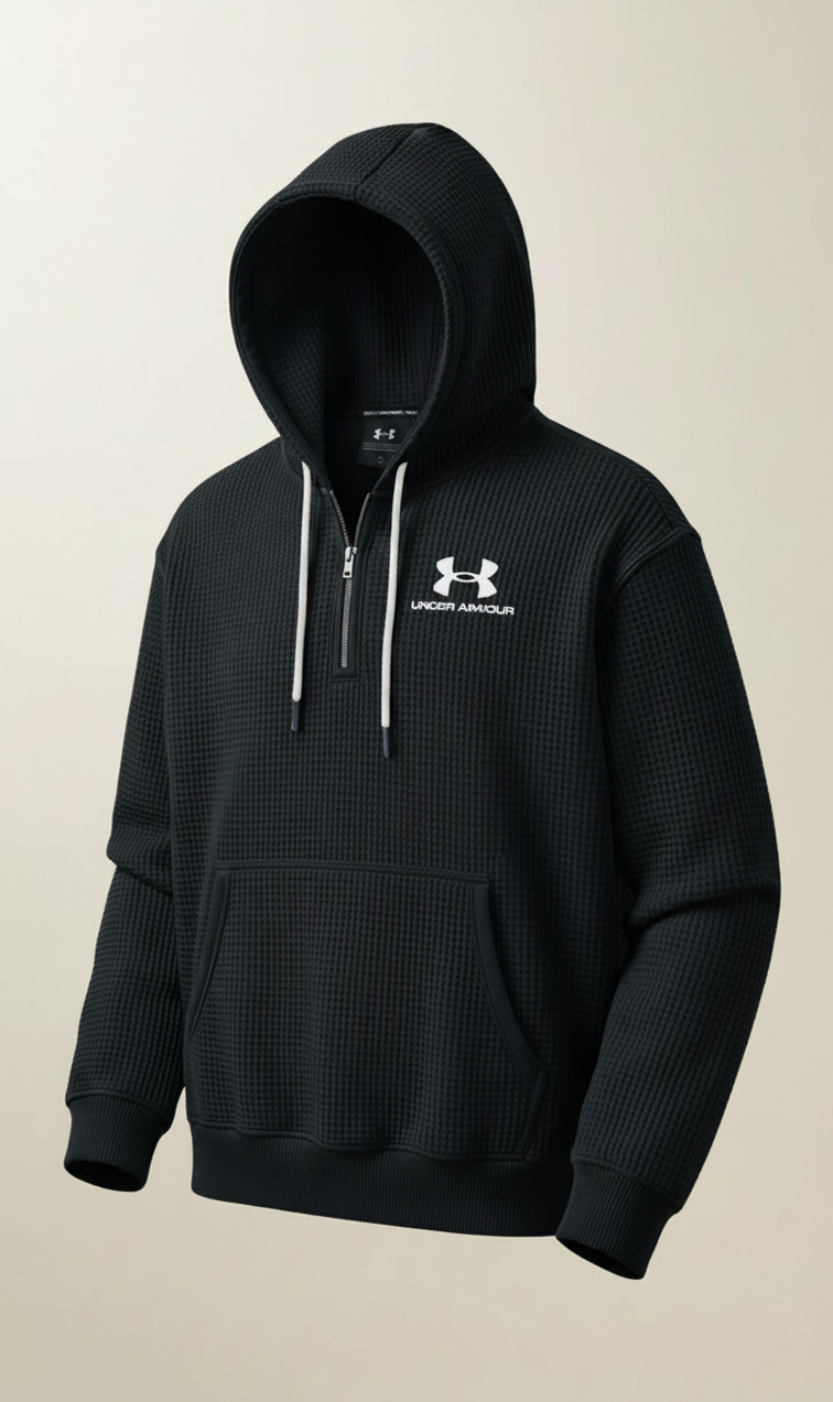 Unisex Waffle Knit Hoodie, Your Daily Must‑Have
