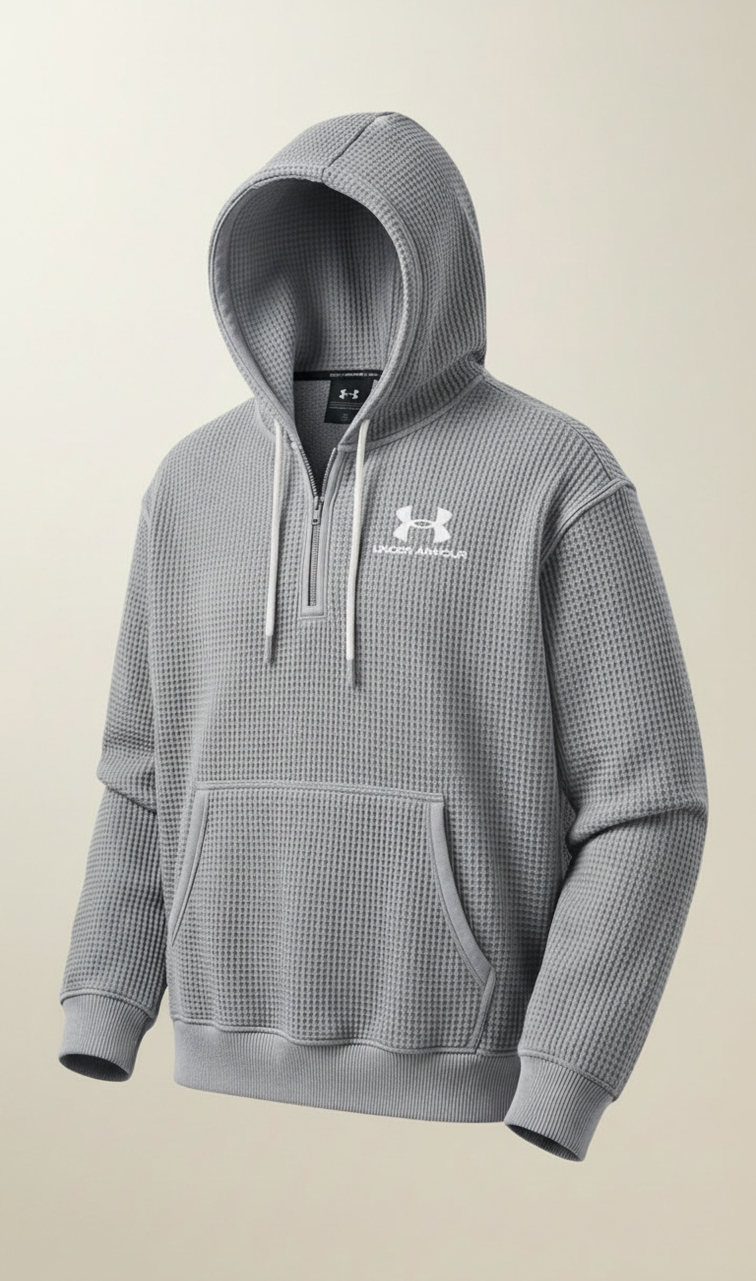 Unisex Waffle Knit Hoodie, Your Daily Must‑Have
