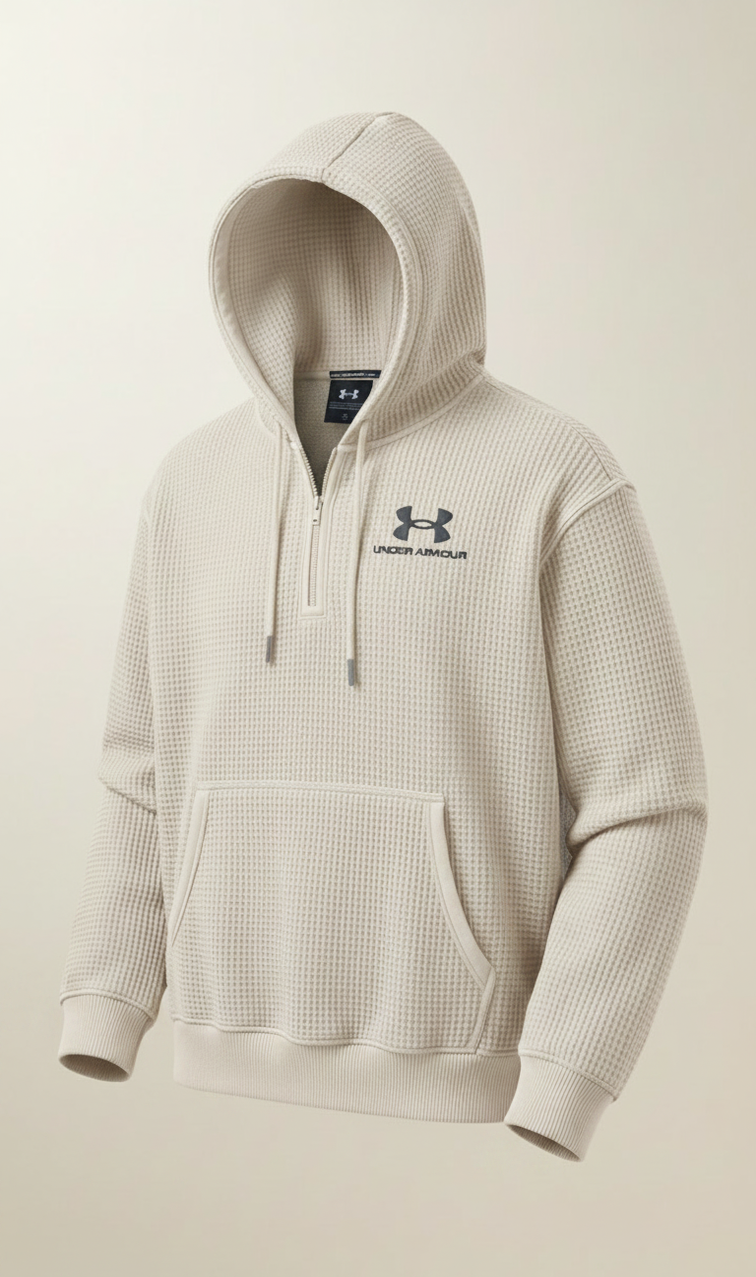 Unisex Waffle Knit Hoodie, Your Daily Must‑Have