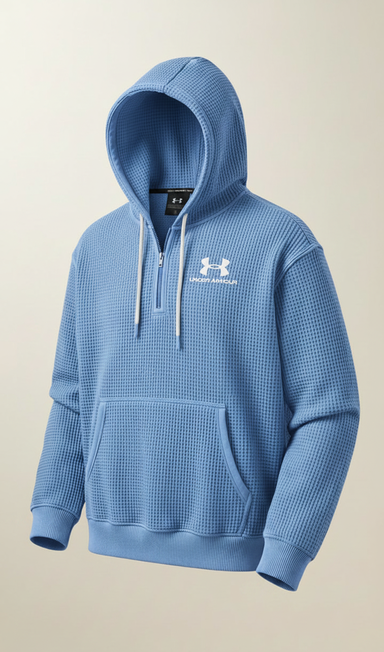 Unisex Waffle Knit Hoodie, Your Daily Must‑Have