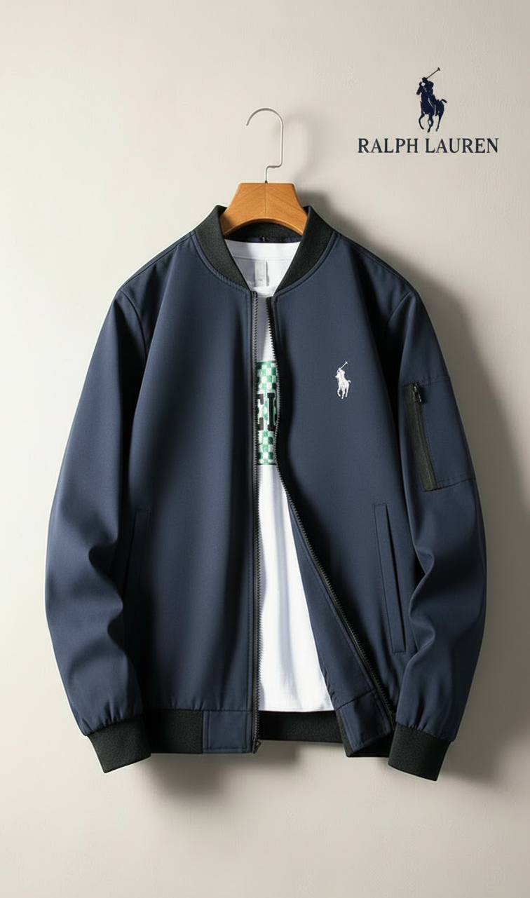✨ Casual Zip‑Up Baseball Collar Outerwear