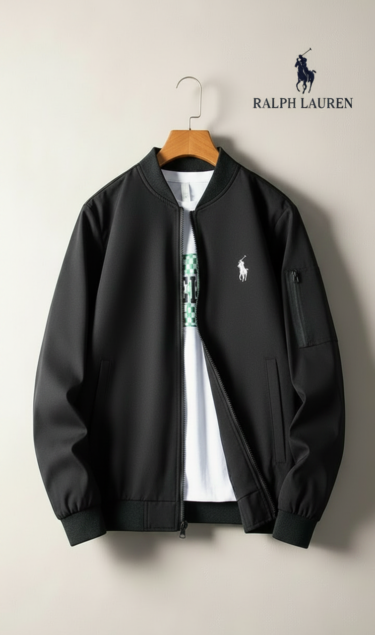 ✨ Casual Zip‑Up Baseball Collar Outerwear