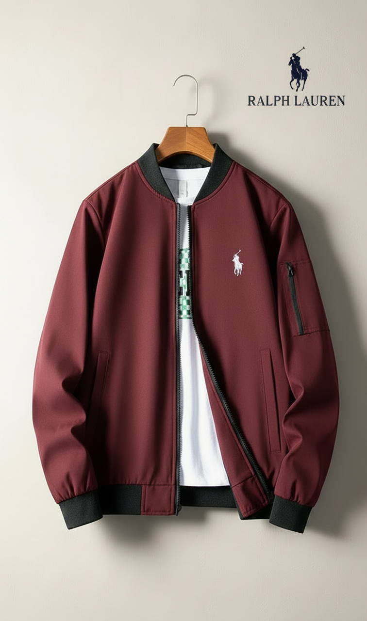 ✨ Casual Zip‑Up Baseball Collar Outerwear