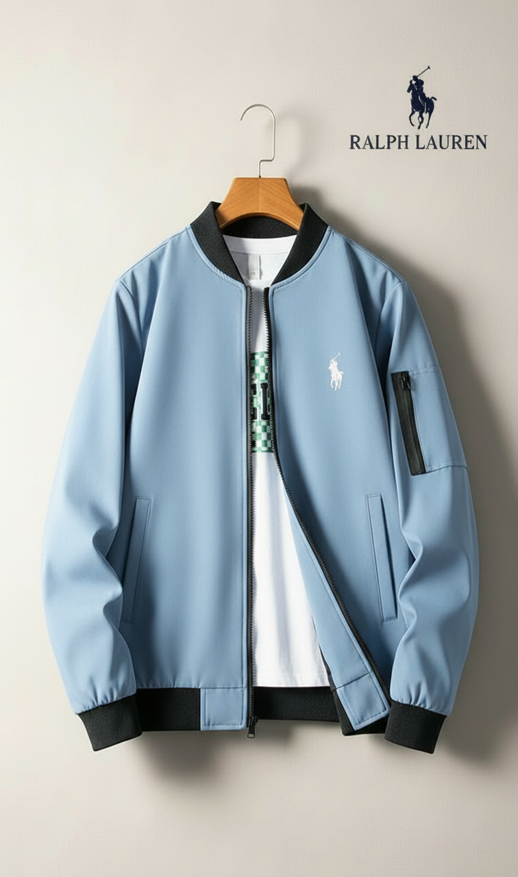 ✨ Casual Zip‑Up Baseball Collar Outerwear